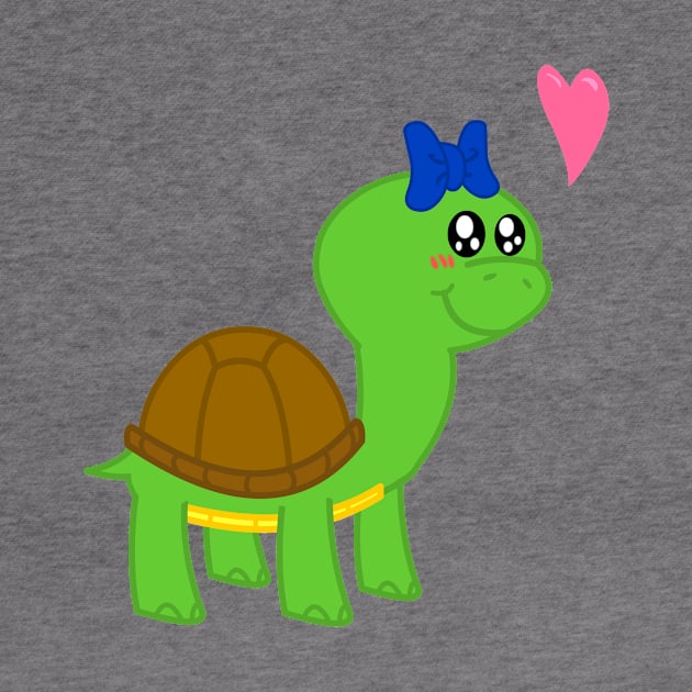 Turtle Love Girl by Dromus